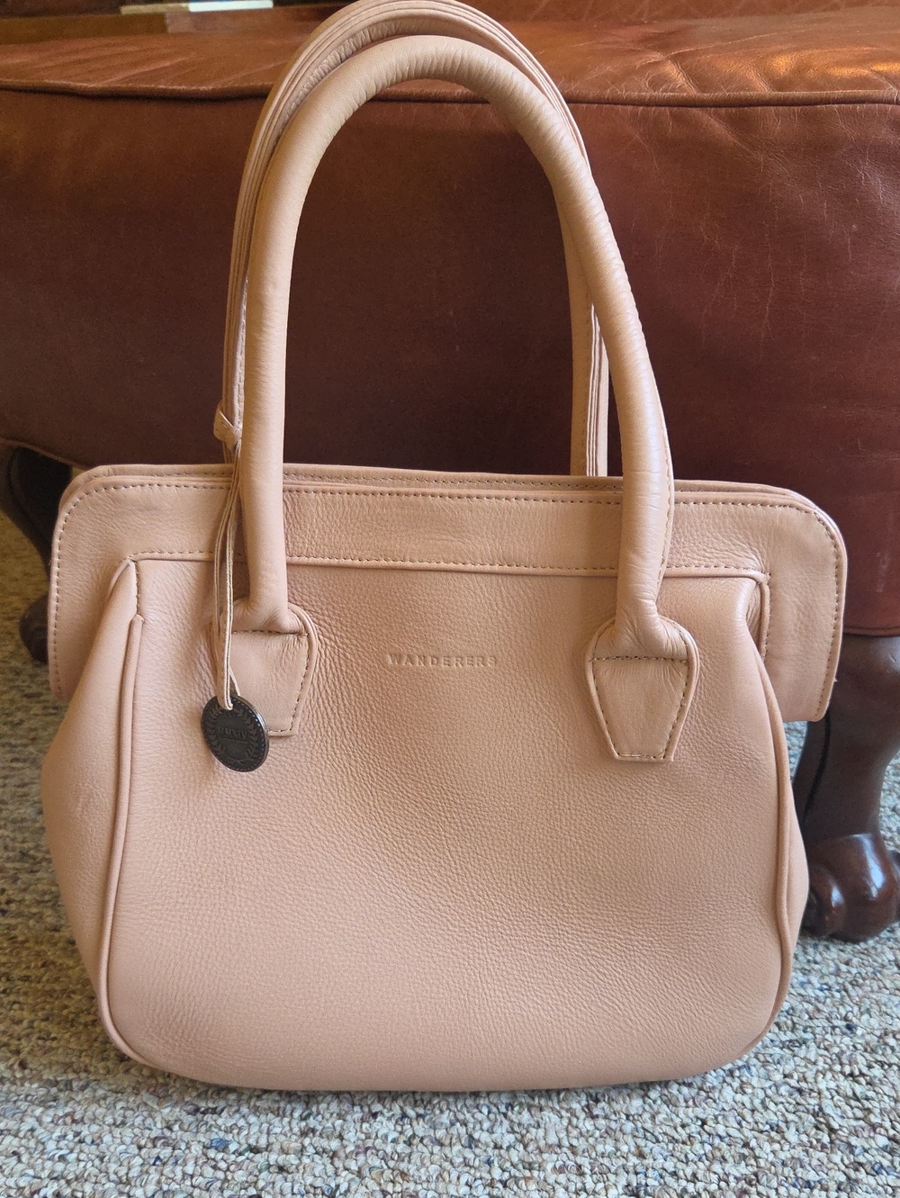 Wanderers Leather Satchel